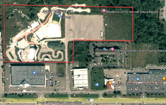 Splash Family Waterpark (Arnes Funland) - 2006 Aerial (newer photo)